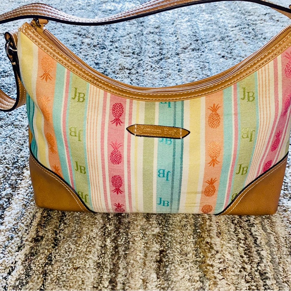 Beautiful Multicolor Striped Shoulder Bag (8)